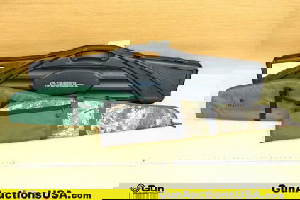 Trekker, Allen, Flambau Gun Cases . Very Good. Two Soft Padded Rifle Zipper Cases, and One Padded