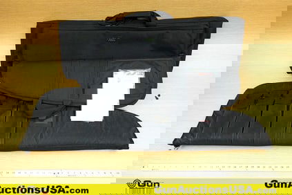 Tacforce, UTG, Etc. Gun Cases . Very Good. Three Padded Rifle Zipper Cases.. (78332) (GSCE31)
