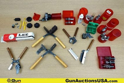 Lee, Etc. .44, 9MM, .357-.38 Special, Reloading Accessories . Good Condition. Assorted Reloading