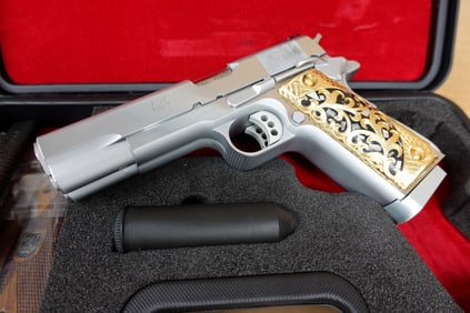 ARSENAL AF2011-A1 SECOND CENTURY .45 ACP RARE! DOUBLE BARREL STAINLESS Pistol