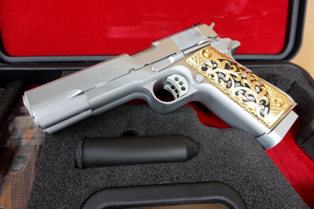ARSENAL AF2011-A1 SECOND CENTURY .45 ACP RARE! DOUBLE BARREL STAINLESS Pistol
