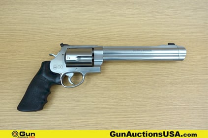 S&W 500 500 S&W MAGNUM Revolver. Excellent. 9" Barrel. Shiny Bore, Tight Action SMILES IN EVERY