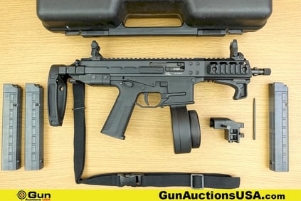 B&T GHM 9X19 SWISS MADE PCC Pistol. Excellent. 7" Barrel. Shiny Bore, Tight Action Semi Auto