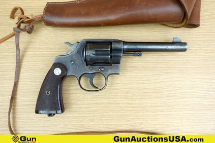 Colt 1917 .45 ACP COLLECTOR'S Revolver. Good condition, Normal Handling Marks, Scattered Spotting