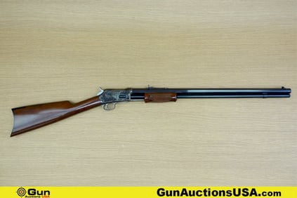 A. UBERTI .45 COLT Rifle. Very Good. 24" Barrel. Shiny Bore, Tight Action Pump Action Features