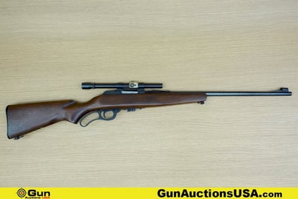 MARLIN 56 .22 CAL Rifle. Very Good. 22" Barrel. Shiny Bore, Tight Action Lever Action Embodying