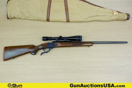 RUGER No. 1 .22-250 Rifle. Excellent. 26" Barrel. Shiny Bore, Tight Action Falling Block, Single