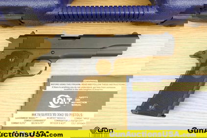 Colt M1991 A1 SERIES 80 .45 AUTO CUSTOM 1991 A1 Pistol. Very Good. 5" Barrel. Shiny Bore, Tight