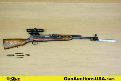 CAI SKS 7.62X39 ALL MATCHING NUMBERS Rifle. Good condition, Normal Handling Marks, Scattered