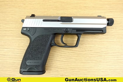 H&K USP 9X19 THREADED BARREL Pistol. Excellent. 5" Barrel. Shiny Bore, Tight Action Semi Auto