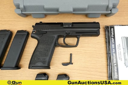 H&K GMBH USP 9X19 COLLECTOR'S Pistol. Very Good. 4.25" Barrel. Shiny Bore, Tight Action Semi Auto