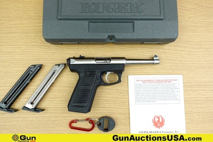 STURM, RUGER & CO. INC. .22/45 .22 LR Pistol. Excellent. 4.75" Barrel. Shiny Bore, Tight Action Semi