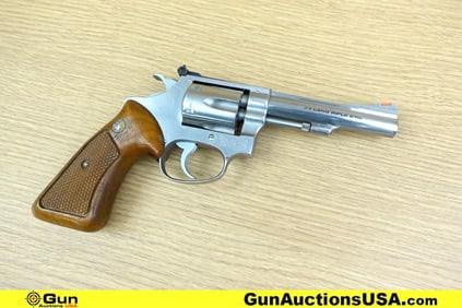 S&W 63 .22 LR Revolver. Very Good. 4 1/8" Barrel. Shiny Bore, Tight Action A sleek, stainless steel