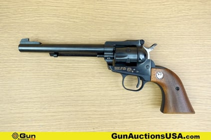 RUGER SINGLE SIX .22 CAL Revolver. Very Good. 6.5" Barrel. Shiny Bore, Tight Action Features a
