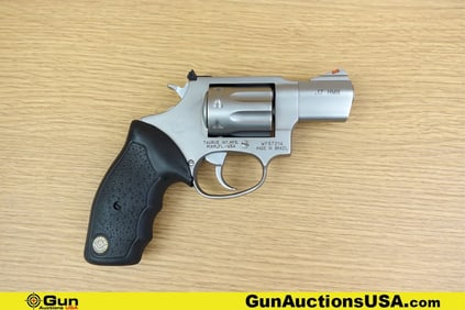 Taurus 17 C .17 HMR Revolver. Excellent. 2" Barrel. Shiny Bore, Tight Action Features an All