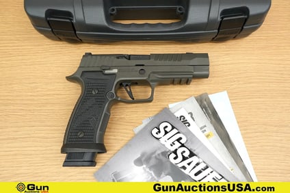 SIG Sauer P320 AXG Legion 9mm Pistol. Very Good. 4" Barrel. Shiny Bore, Tight Action Semi Auto Metal