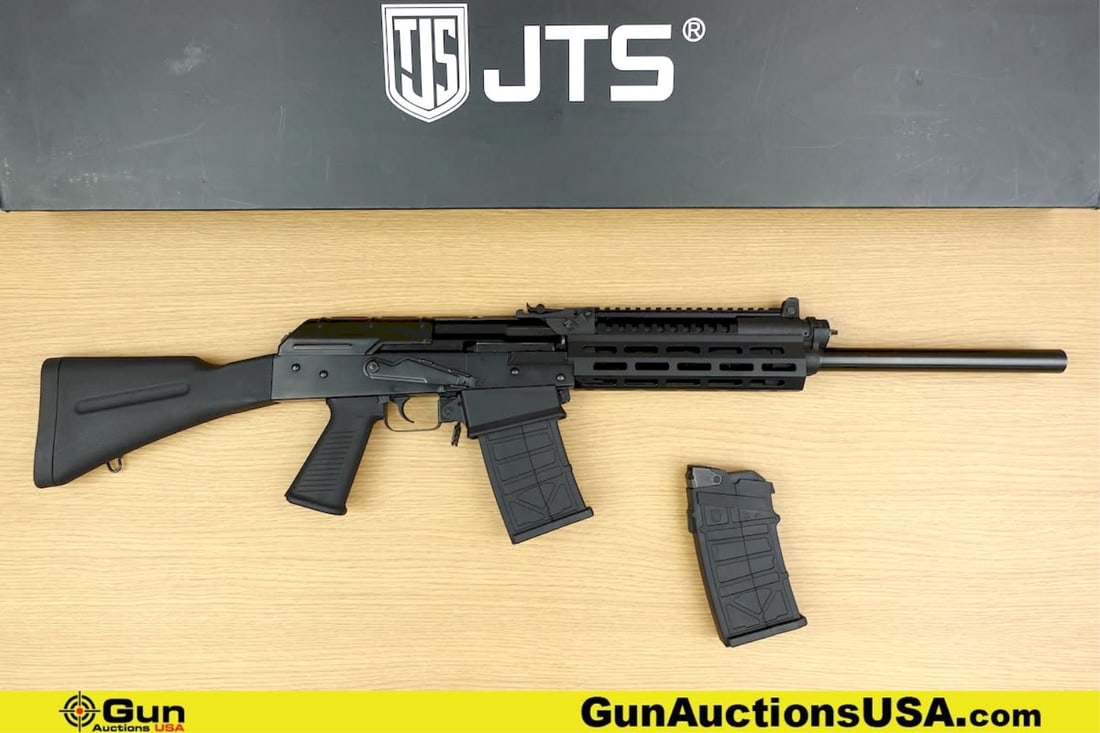 CHONGQING JIANSHE INDUSTRY GROUP CO LTD CHINA M12AK 12 ga. THREADED BARREL Shotgun. Very Good. 19": CHONGQING JIANSHE INDUSTRY GROUP CO LTD CHINA M12AK 12 ga. THREADED BARREL Shotgun. Very Good. 19" Barrel. Shiny Bore, Tight Action Semi Auto Features a THREADED BARREL for Chokes, Adjustable Gas Syst