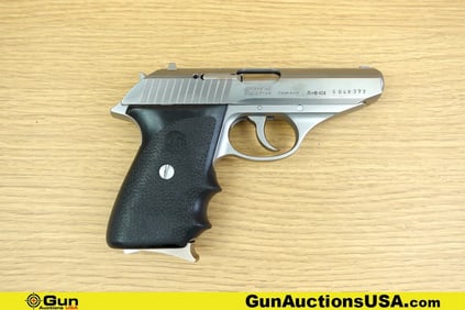 SIG SAUER P230 SL 9MM KURZ Pistol. Very Good. 3.5" Barrel. Shiny Bore, Tight Action Semi Auto