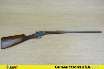 "" .22 CAL Rifle. Very Good. 24" Barrel. Shootable Bore, Tight Action Single Shot Falling Block