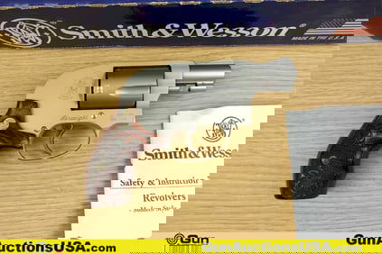 S&W 638-3 AIRWEIGHT .38 S&W SPL+P Revolver. Excellent. 1 7/8" Barrel. Shiny Bore, Tight Action