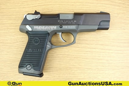 RUGER P90 .45 ACP Pistol. Very Good. 4.5" Barrel. Shiny Bore, Tight Action Semi Auto A Innovative