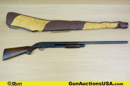 ITAHACA 37 FEATHERLIGHT 12 ga. Shotgun. Very Good. 30" Barrel. Shiny Bore, Tight Action Pump Action