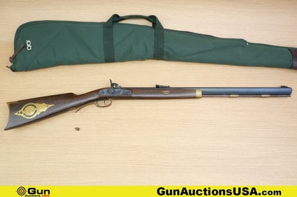 Cabela's HAWKINS .50 Caliber Rifle. Very Good. 29" Barrel. SINGLE SHOT PERCUSSION Features a Drift