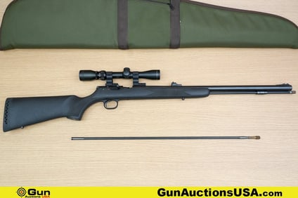 THOMPSON CENTER Woods Rifle .50 Caliber Black Powder Rifle . Good condition, Normal Handling Marks,