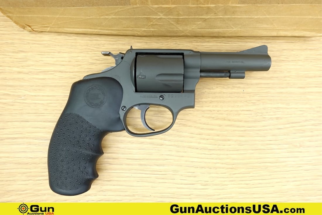 Amadeo Rossi/CAI 68 .38 SPECIAL Revolver. Very Good. 3" Barrel. Shootable Bore, Tight Action: Amadeo Rossi/CAI 68 .38 SPECIAL Revolver. Very Good. 3" Barrel. Shootable Bore, Tight Action Features a Fixed Serrated Front Sight, DA/SA Hammer and Trigger, Parkerized Finish, with a Five Shot Fluted