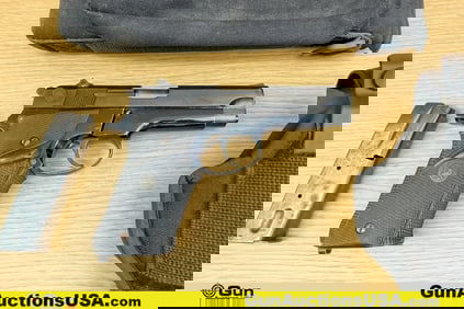 S&W 59 9mm PISTOL. Good condition, Normal Handling Marks, Scattered Spotting and/or Pitting. 4 1/8"
