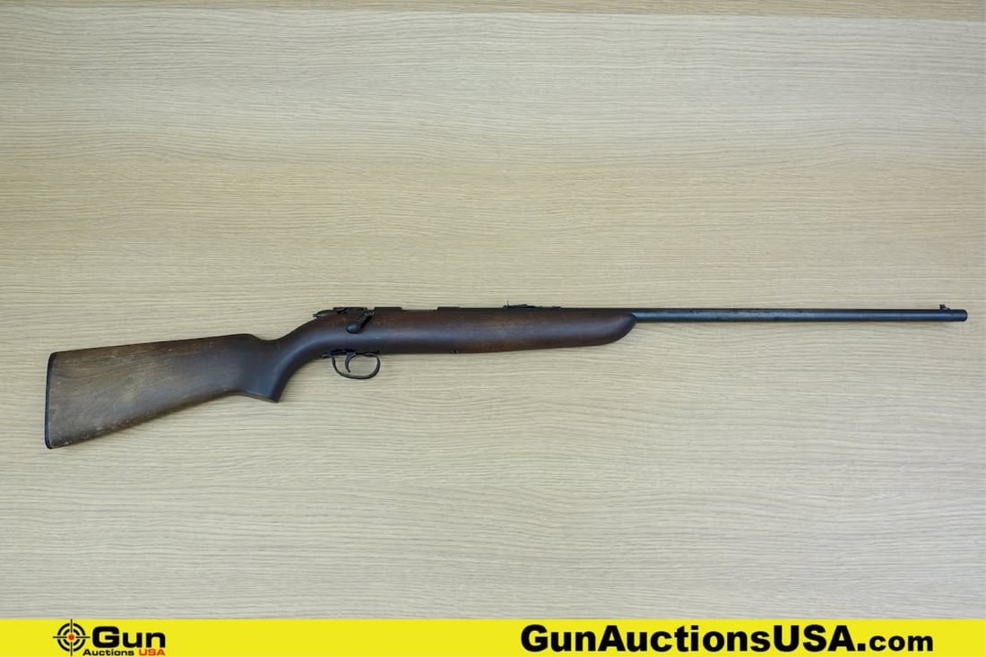 REMINGTON 510 .22 S-L-LR Rifle. Good condition, Normal Handling Marks, Scattered Spotting and/or: REMINGTON 510 .22 S-L-LR Rifle. Good condition, Normal Handling Marks, Scattered Spotting and/or Pitting. 25" Barrel. Shiny Bore, Tight Action Bolt Action Features a Drift Adjustable Front Sight, Elev