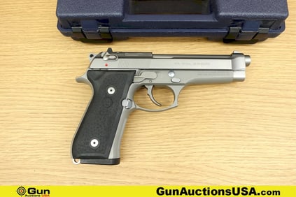 Beretta 96 .40 S&W Pistol. Very Good. 4 7/8" Barrel. Shiny Bore, Tight Action Semi Auto Fixed Red