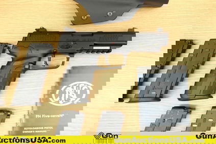 FN HERSTAL FIVE-SEVEN 5.7X28MM Pistol. Excellent. 4.75" Barrel. Shiny Bore, Tight Action Semi Auto
