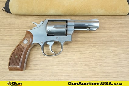 S&W 65-5 .357 MAGNUM Revolver. Very Good. 3" Barrel. Shiny Bore, Tight Action Features a Fixed Ramp