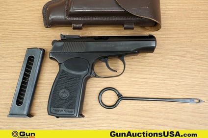 IMEZ IJ-70-17A .380 ACP .380 MAKAROV Pistol. Excellent. 3 5/8" Barrel. Shiny Bore, Tight Action Semi