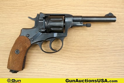 RUSSIAN M1895 7.62X38R COLLECTOR'S Revolver. Very Good. 4.5" Barrel. Shiny Bore, Tight Action