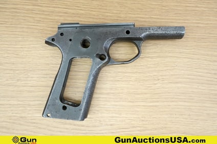 SPRINGFIELD/ UNITED STATES PROPERTY M1911 A1 U.S. ARMY Frame. Fair Condition. Steel Frame with Heavy
