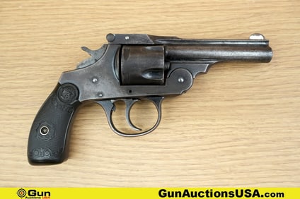 IVER JOHNSON TOP BREAK .38 Cal. VINTAGE Revolver. Needs Repair. 3.25" Barrel. 1893-1905 Manufacture!