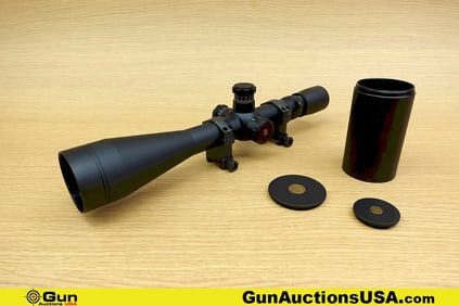 Leupold MARK 4 Scope. Excellent. 6.5-20x50MM Scope with Threaded Lens Covers and Sun Shade. .