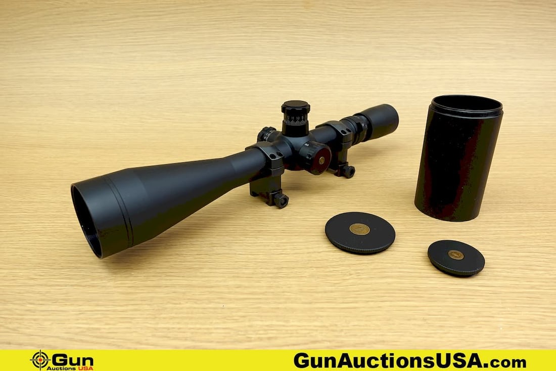 Leupold MARK 4 Scope. Excellent. 6.5-20x50MM Scope with Threaded Lens Covers and Sun Shade. .: Leupold MARK 4 Scope. Excellent. 6.5-20x50MM Scope with Threaded Lens Covers and Sun Shade. . (78951) (GSCN73)