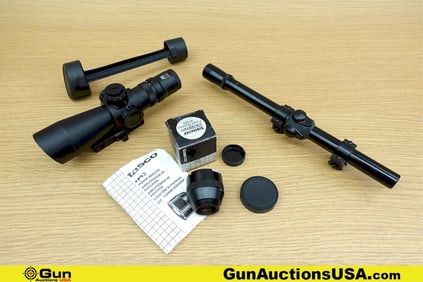Tasco, NC Star, Etc. Scope, Magnifier. Very Good. One Tasco 2x38 PB3 Power Booster Magnifier. One NC