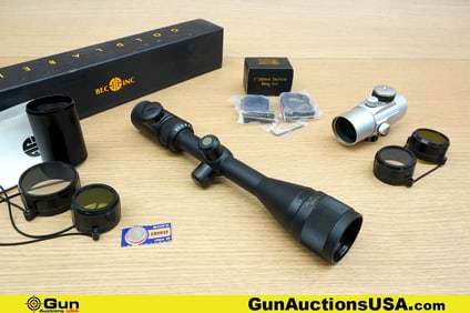 Goldlabel, Tasco, Target Sports Tactical Scope. Very Good. One 4-16x44 Bec Inc. Golden Label Scope