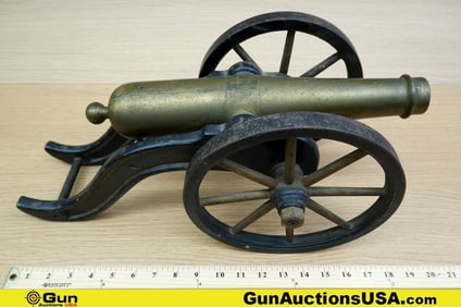 T.F. KEENAN 1889 Signal Cannon. Good Condition. VINTAGE, Heavy Brass, Presentation, SIGNAL CANNON. .