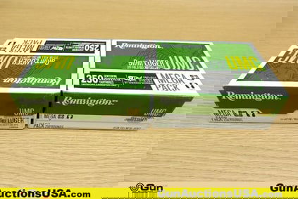 Remington 9MM LUGER Ammo. 500 Rds, 115 Gr FMJ. (78915) (GSCU81)