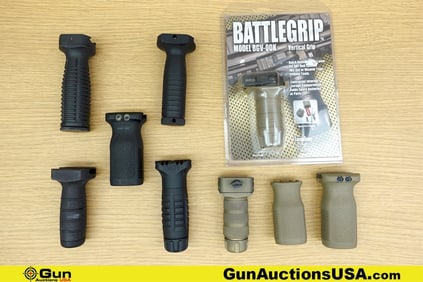 Magpul, Tango Down, Troy Grips. Very Good. Assorted Vertical Grips. . (78468) (GSCN89)