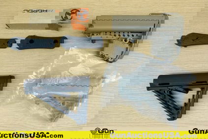 VLTOR, Magpul Stocks . Very Good. One VLTOR E-MOD AR Stock, One VLTOR I-MOD AR Stock and One MOE