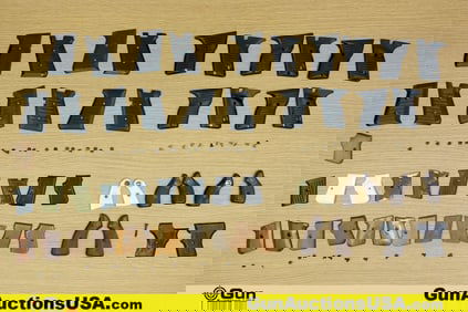 ROHN, Bryco, Raven, Etc. Grips. Good Condition. 25 Sets of Assorted Grips; Five RG Rohn Grip Sets.