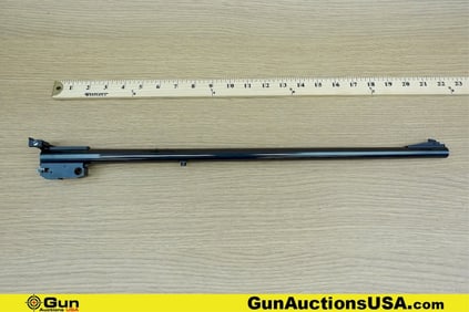 THOMPSON CENTER .223 REM Barrel . Excellent. One 21" Polished Blued Barrel with Fixed Front Sight,