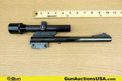 THOMPSON CENTER, Bushnell .22LR Barrel . Good Condition. One 10" Polished Blued Barrel, with Fixed