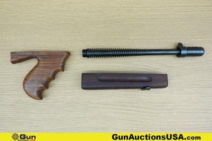 Thompson Hand Guards, Barrel . Very Good. Two Thompson 1928 Pattern Hand Guards and One 10" 1928